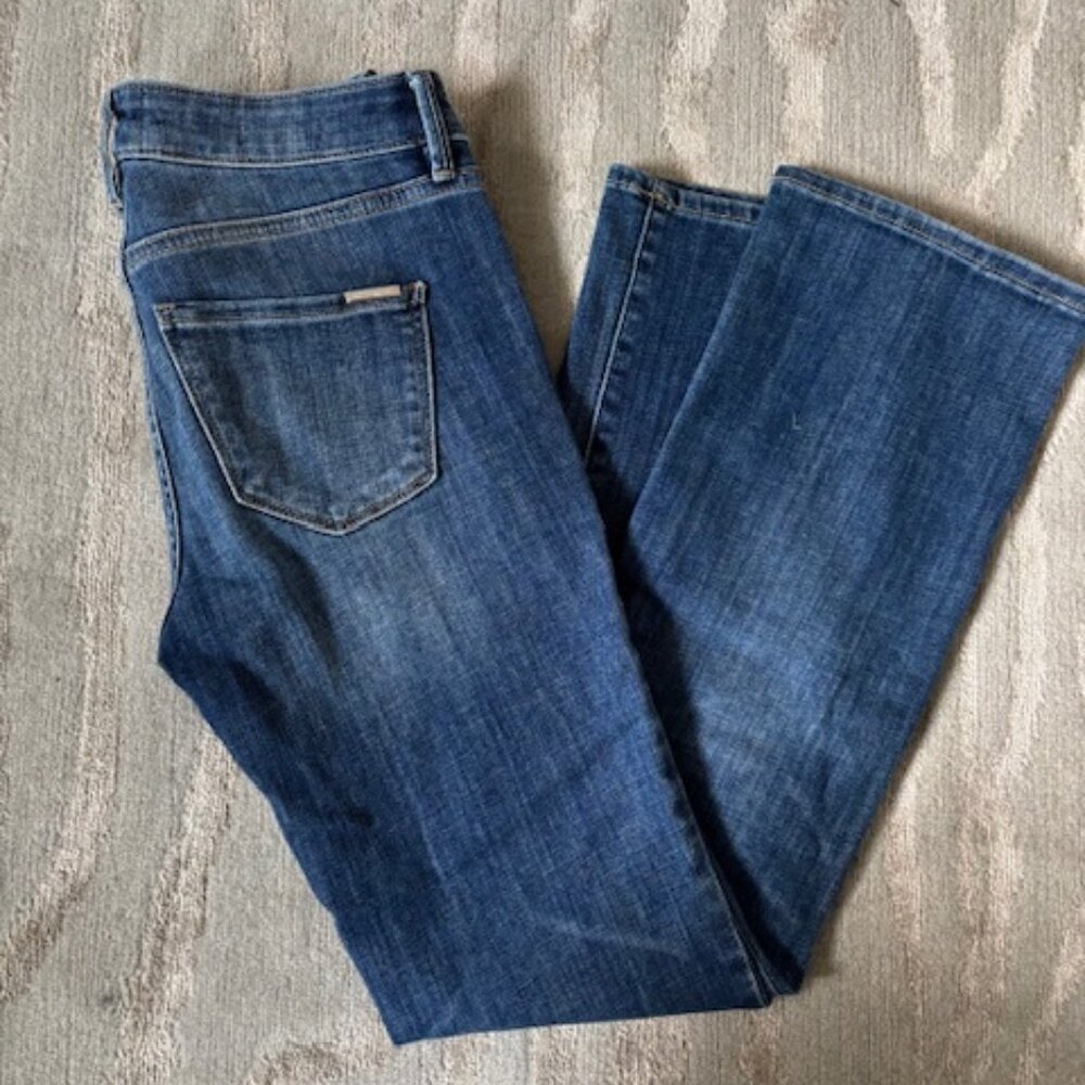 WHBM Slim Boot Jeans, Size 0 Short